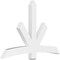 Ekena Millwork Alberta Architectural Grade PVC Gable Bracket, 72"W x 48"H x 4"D x 6"F, 16/12 Pitch GBP072X48X0406ALB00 - alternate 1